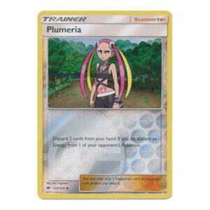SM Burning Shadows 120/147 Plumeria (Reverse Holo)