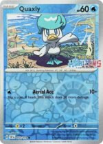 SV Surging Sparks 050/191 Quaxly (Reverse Holo Horizons Logo)