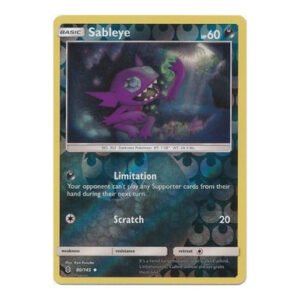 SM Guardians Rising 80/145 Sableye (Reverse Holo)