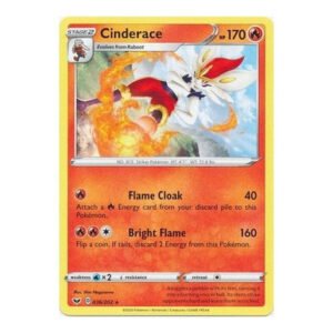 Sword & Shield (Base) 036/202 Cinderace (Non-Holo)