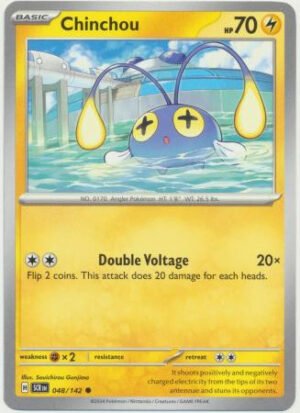 SV Stellar Crown 048/142 Chinchou