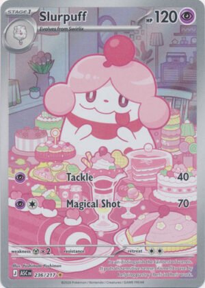 ME Ascended Heroes 236/217 Slurpuff (Illustration Rare)