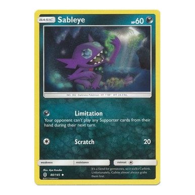 SM Guardians Rising 80/145 Sableye