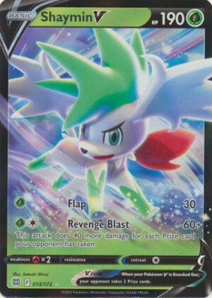 Brilliant Stars 013/172 Shaymin V (Half Art)