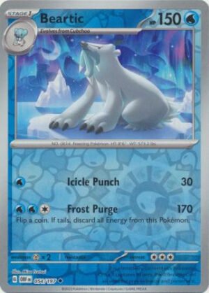SV Obsidian Flames 054/197 Beartic (Reverse Holo)