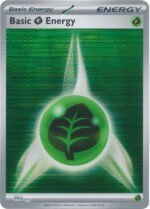 Scarlet & Violet SVE EN17 Basic Grass Energy (Tinsel Holo)