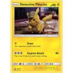 Sun & Moon Promo SM170 Detective Pikachu (Cosmo Holo)