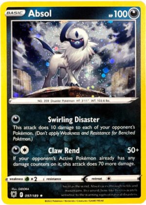 Astral Radiance 097/189 Absol (Cosmo Holo)