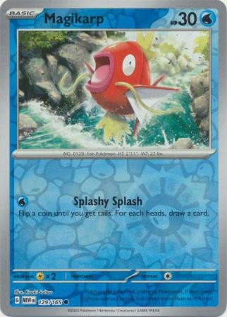 Scarlet & Violet 151 129/165 Magikarp (Reverse Holo)