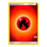 Sun and Moon (Base Set) EN2 Fire Energy (Charizard Symbol 22)