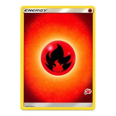 Sun and Moon (Base Set) EN2 Fire Energy (Charizard Symbol 22)