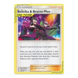 SM Cosmic Eclipse 186/236 Bellelba & Brycen-Man (Tag Team)