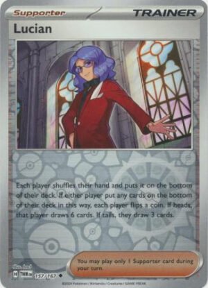 SV Twilight Masquerade 157/167 Lucian (Reverse Holo)