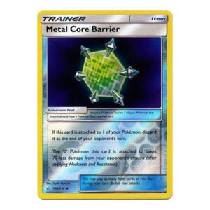 SM Unbroken Bonds 180/214 Metal Core Barrier (Reverse Holo)