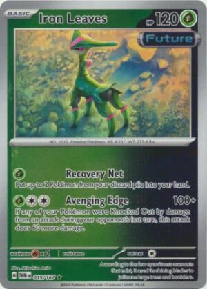 SV Twilight Masquerade 019/167 Iron Leaves (Reverse Holo)