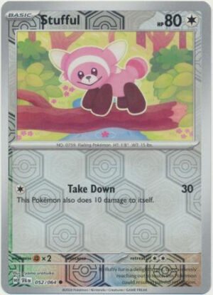 SV Shrouded Fable 052/064 Stufful (Reverse Holo)