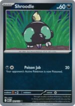 Mega Evolution 091/132 Shroodle (Reverse Holo)