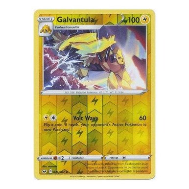 Sword & Shield (Base) 071/202 Galvantula (Reverse Holo)