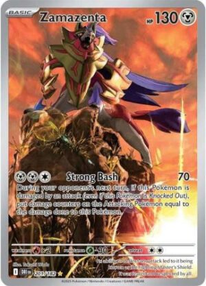 SV Destined Rivals 201/182 Zamazenta (Illustration Rare)