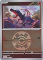 ME Ascended Heroes 034/217 Salandit (Reverse Holo BALL SYMBOL)
