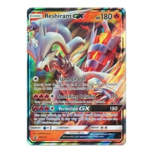 Sun & Moon Promo SM137 Reshiram GX (Half Art)