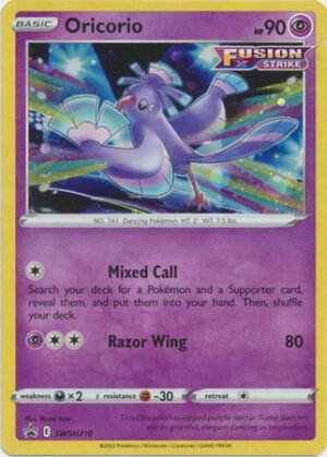 Sword & Shield Promo SWSH210 Oricorio