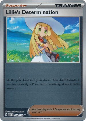 Mega Evolution 119/132 Lillie's Determination (Reverse Holo)