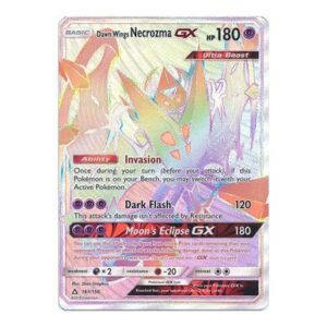 SM Ultra Prism 161/156 Dawn Wings Necrozma GX (Rainbow Rare)
