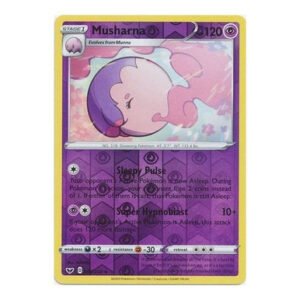 Sword & Shield (Base) 088/202 Musharna (Reverse Holo)