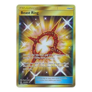 SM Forbidden Light 141/131 Beast Ring (Secret Rare)