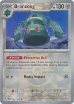 SV Prismatic Evolutions 067/131 Bronzong (POKE BALL Pattern Holo)