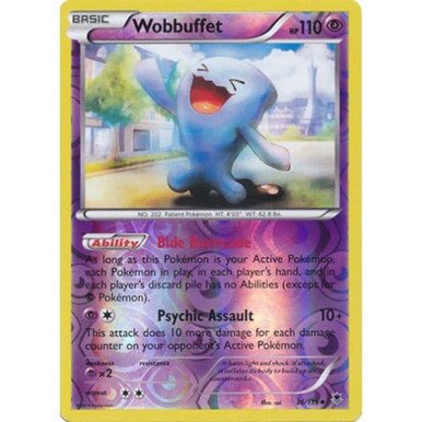 XY Phantom Forces 36/119 Wobbuffet (Reverse Holo)