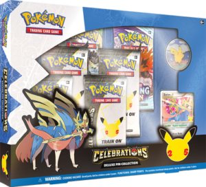 Celebrations Deluxe Pin Collection - Zacian LV.X