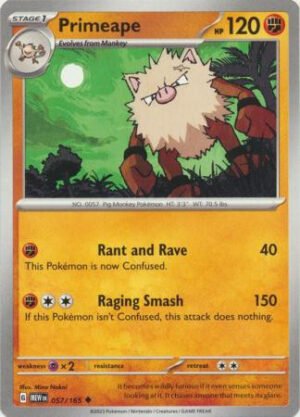 Scarlet & Violet 151 057/165 Primeape
