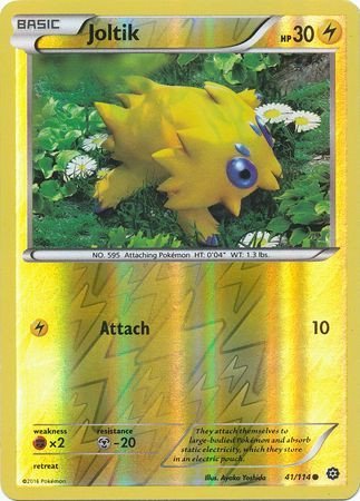 XY Steam Siege 41/114 Joltik (Reverse Holo)