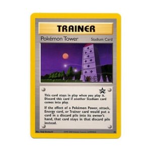 Pokemon Black Star Promo 42 Pokemon Tower
