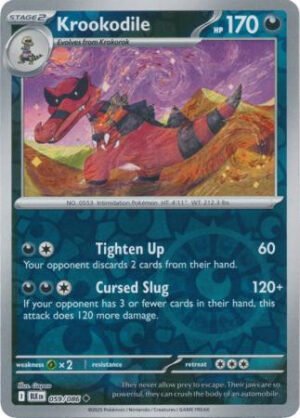 SV Black Bolt 059/086 Krookodile (Reverse Holo)