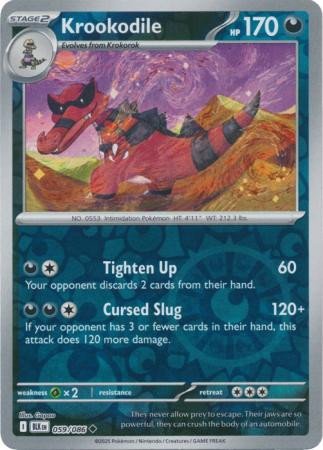 SV Black Bolt 059/086 Krookodile (Reverse Holo)