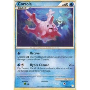 HeartGold & SoulSilver 37/123 Corsola