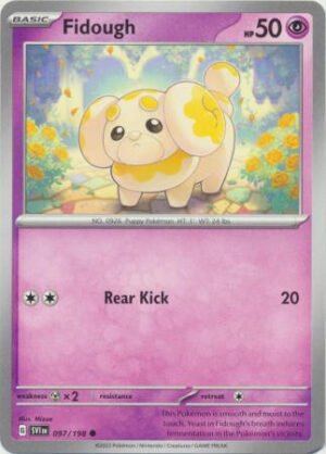 Scarlet & Violet (Base Set) 097/198 Fidough