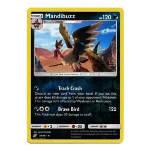SM Team Up 93/181 Mandibuzz (Reverse Holo)