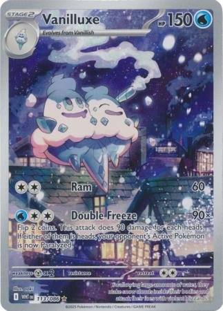 SV White Flare 113/086 Vanilluxe (Illustration Rare)