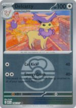 ME Ascended Heroes 166/217 Delcatty (Reverse Holo BALL SYMBOL)