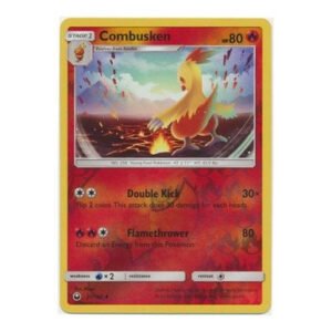SM Celestial Storm 27/168 Combusken (Reverse Holo)