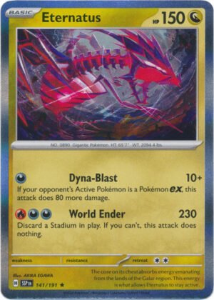 SV Surging Sparks 141/191 Eternatus (Holo)