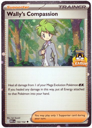 Mega Evolution 132/132 Wally's Compassion (Ultra Ball League Promo)