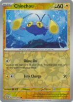 SV Paldean Fates 020/091 Chinchou (Reverse Holo)
