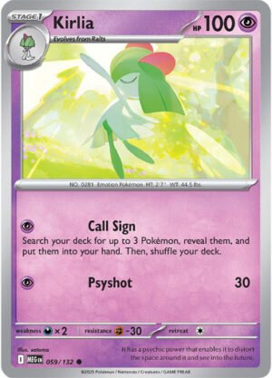 Mega Evolution 059/132 Kirlia (Non-Holo)
