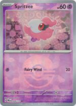 SV Prismatic Evolutions 038/131 Spritzee (POKE BALL Pattern Holo)
