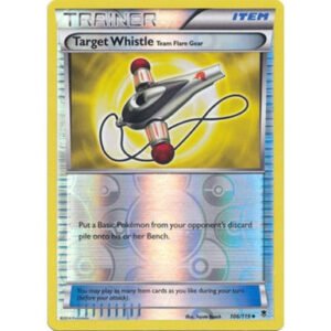 XY Phantom Forces 106/119 Target Whistle (Reverse Holo)